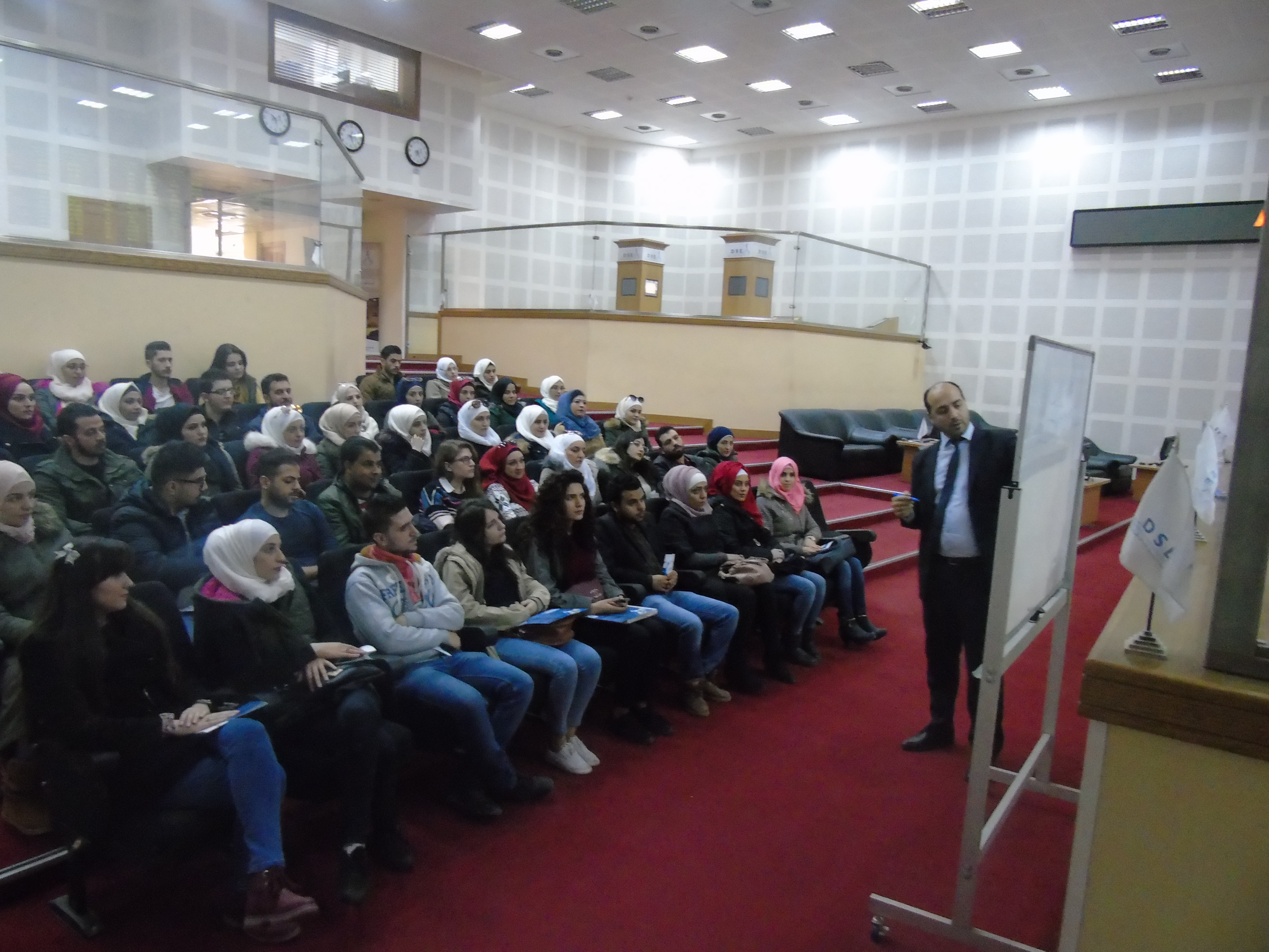 زيارة ميدانية لطلاب جامعة دمشق